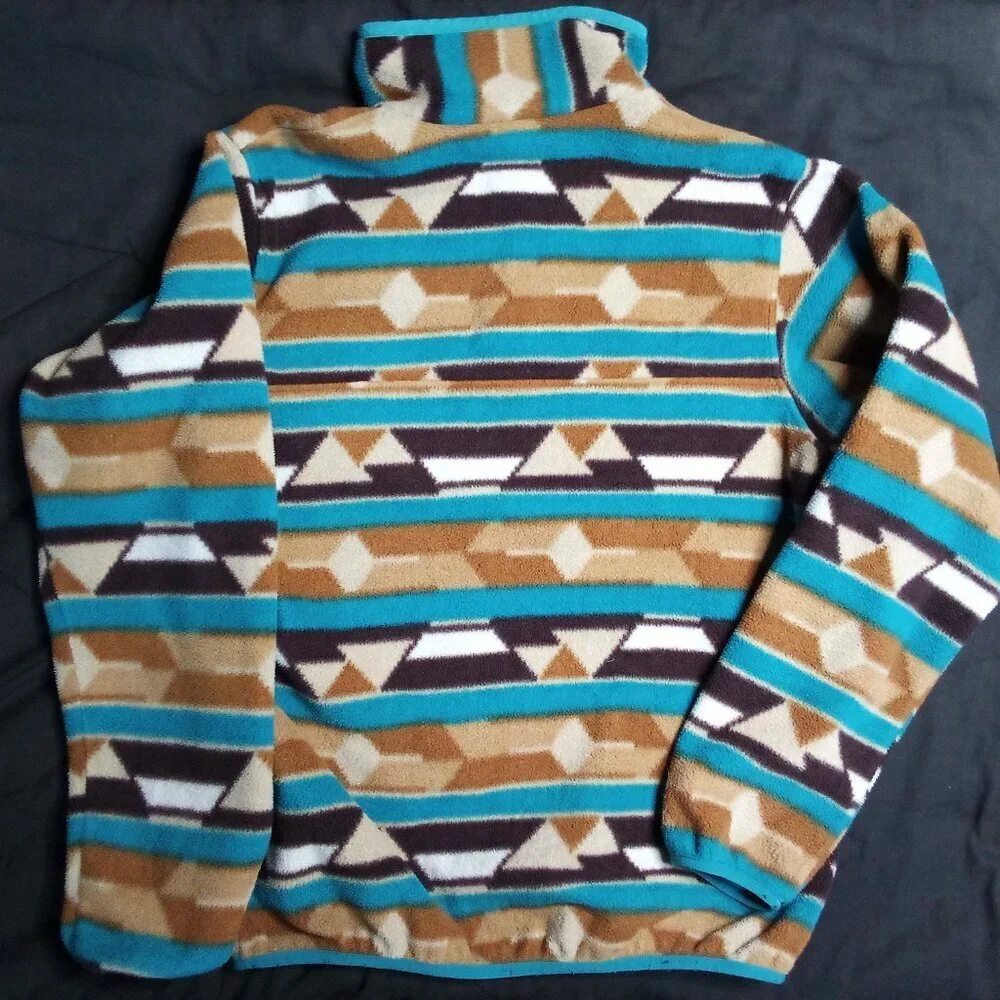 Patagonia Synchilla Geometric Snap T Fleece Jacket - Picture 4 of 4